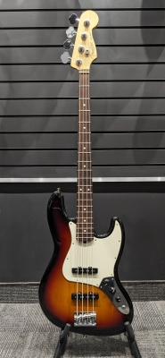 Fender AM Pro Jazz Bass, Rosewood Fingerboard - 3-Colour Sunburst